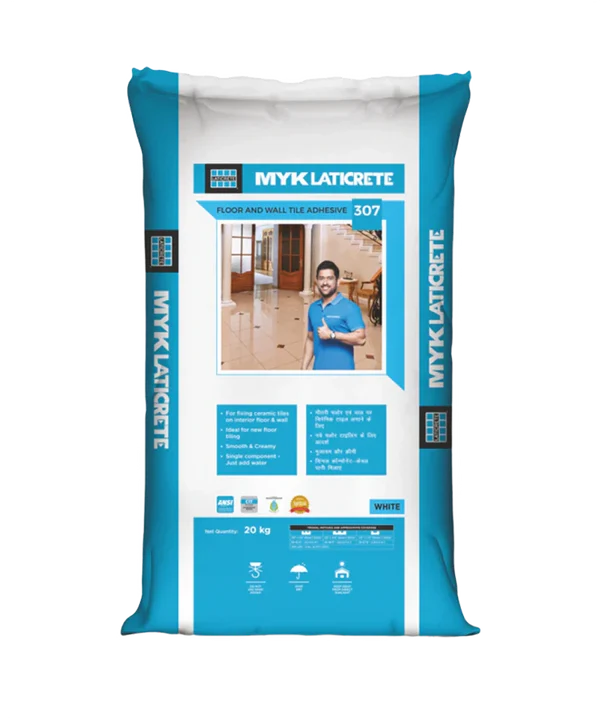 MYK Laticrete 307 Ceramic Tile Adhesive, White, 20 Kg Bag