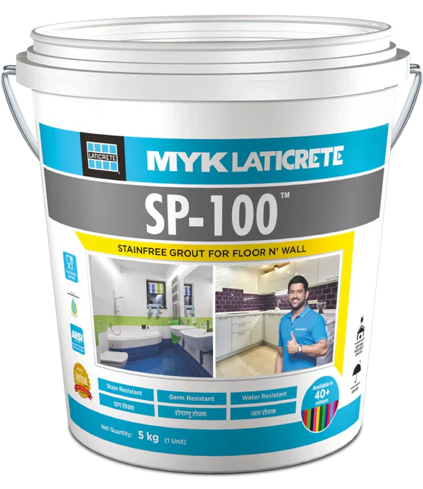 MYK Laticrete SP-100 Epoxy Tile Grout, Resin + Hardener Bucket (Part A & Part B)