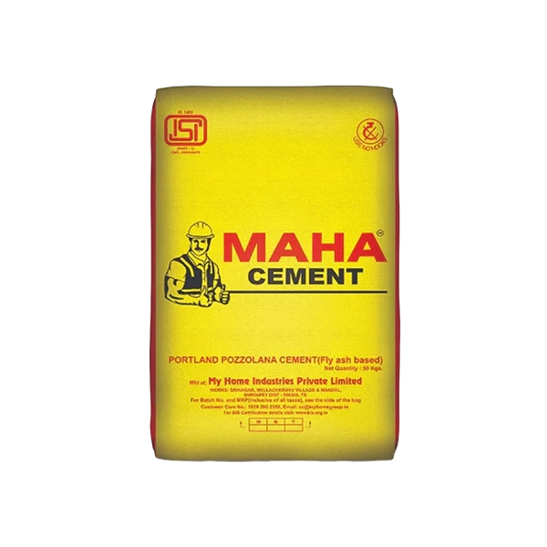 Maha PPC Cement, 50 Kg Bag