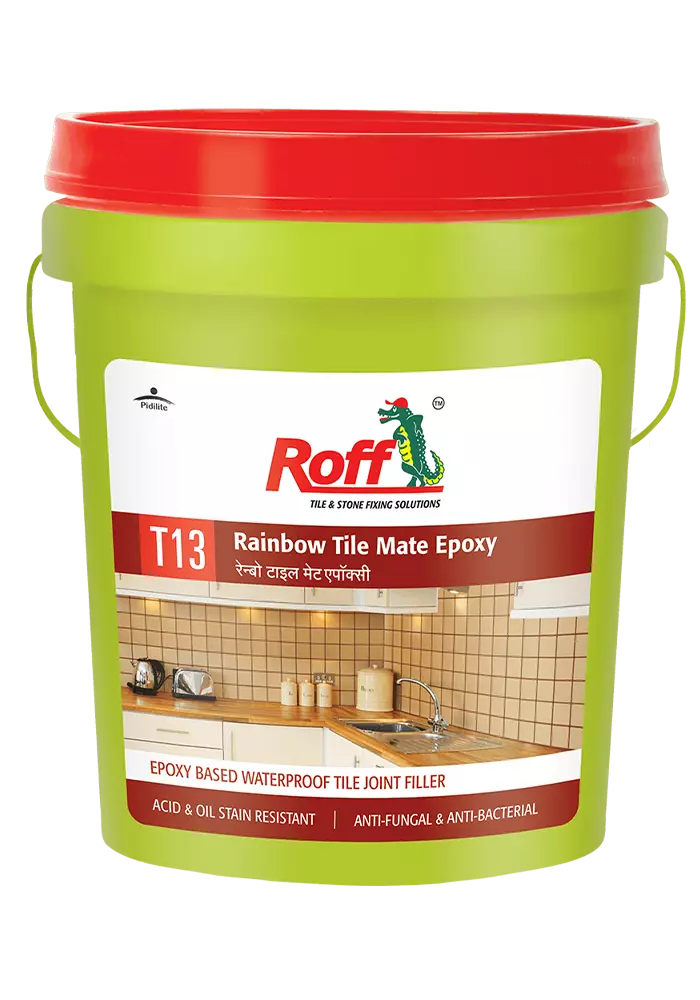 Roff T13 Rainbow Tile Mate Epoxy Grout, 1 Kg & 5 Kg