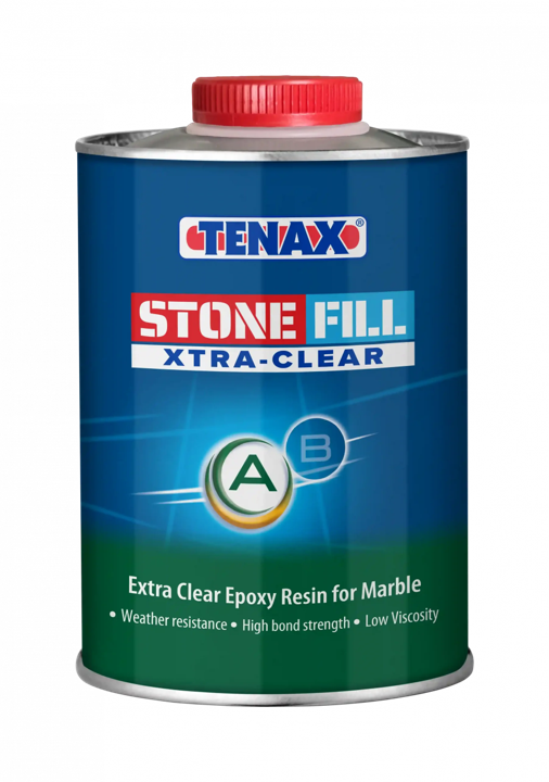 Tenax Stonefill Xtra-Clear Epoxy Resin, 1.25 Kg