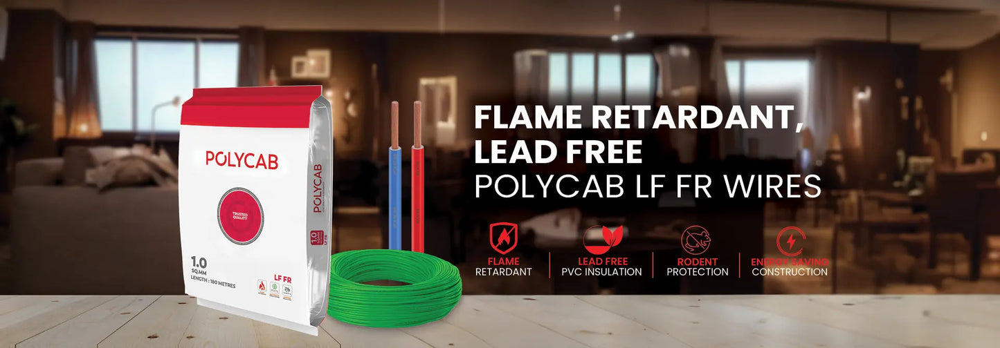 Polycab LF FR Wire, 180 Meters