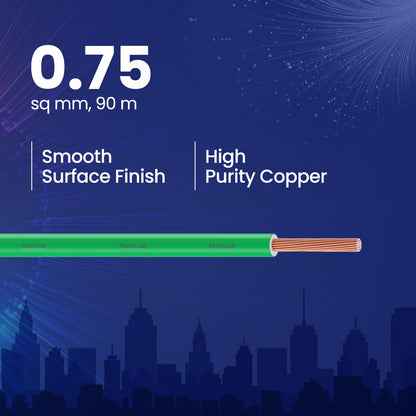 Polycab HR FR LF Suprema Wire, 90 Meters