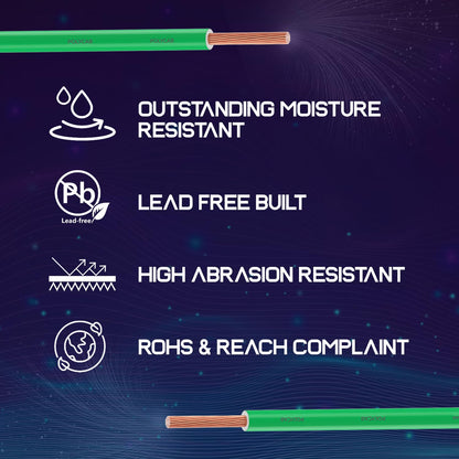 Polycab HR FR LF Suprema Wire, 90 Meters
