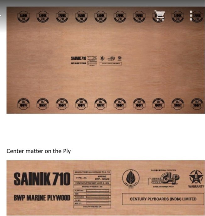 Century Sainik 710 BWP Marine Plywood