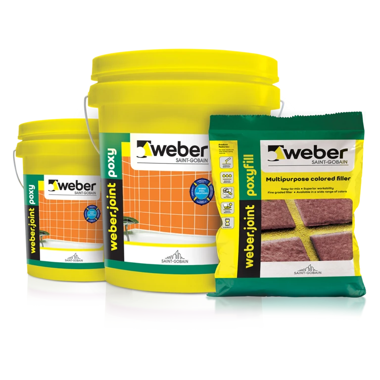 Weber Saint Gobain Poxyfill & Resign kit Tile Epoxy Grout, 5kg
