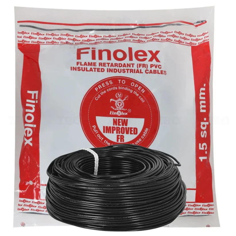 Finolex Flame Retardant (FR) Grade (90Mtr) Silver