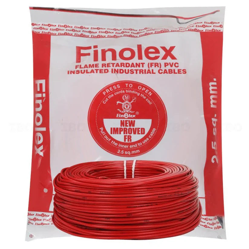Finolex Flame Retardant (FR) Grade (90Mtr) Silver