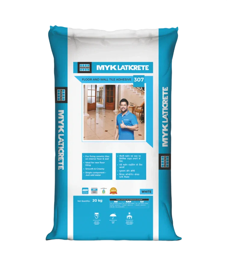 MYK Laticrete 307 Ceramic Tile Adhesive, Grey, 20 Kg Bag