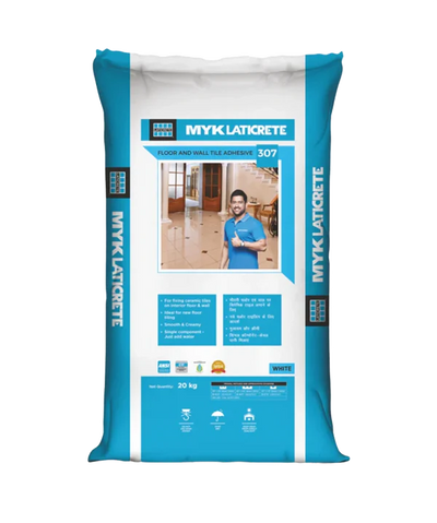 MYK Laticrete 307 Ceramic Tile Adhesive, White, 20 Kg Bag