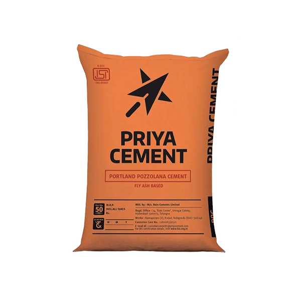 Priya PPC Cement, 50 Kg Bag