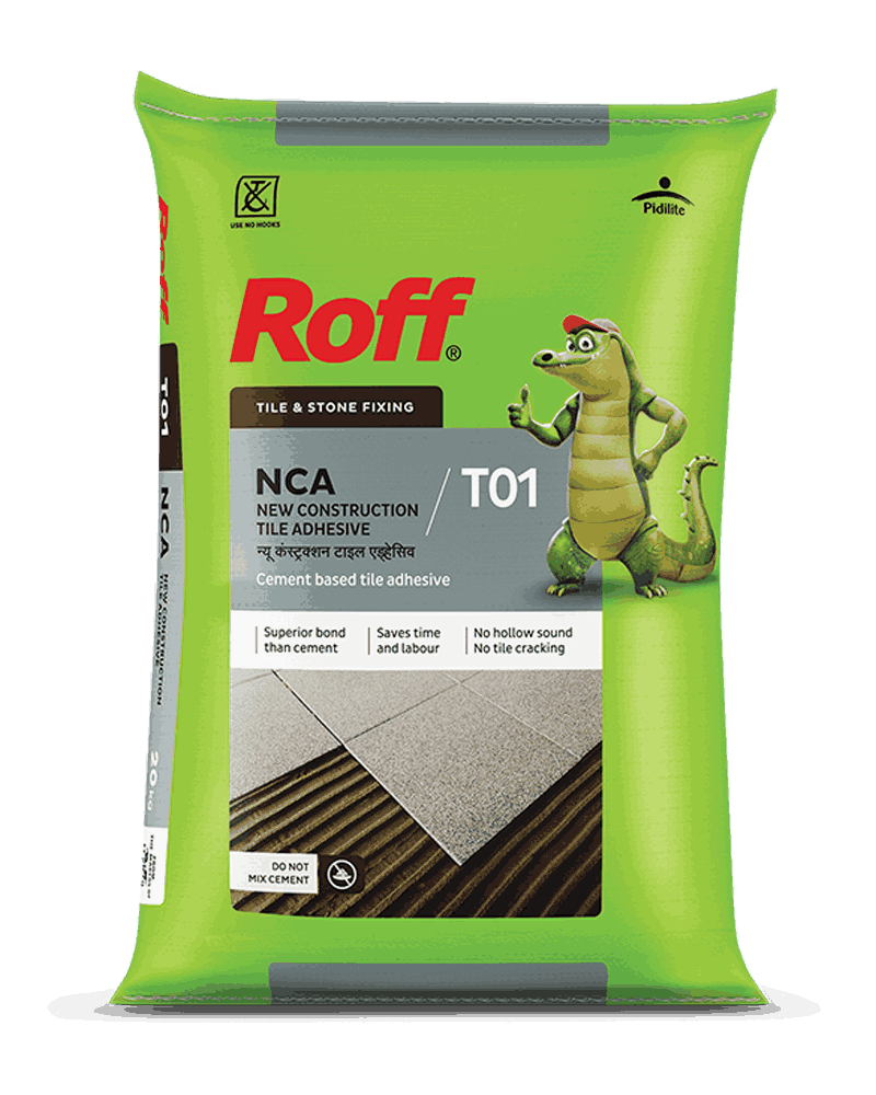 Roff T01 NCA Tile Adhesive, Grey, 30 Kg Bag