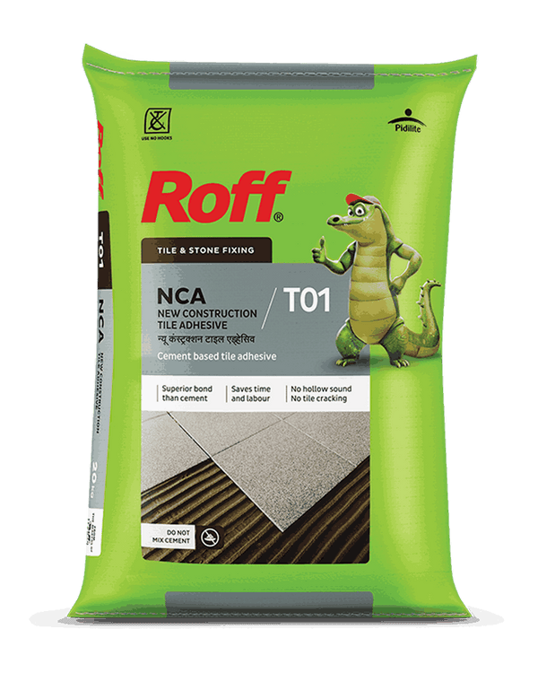 Roff T01 NCA Tile Adhesive, Grey, 30 Kg Bag