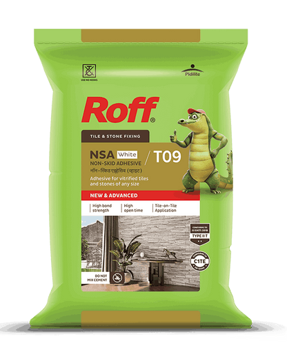 Roff T09 NSA Tile Adhesive, White