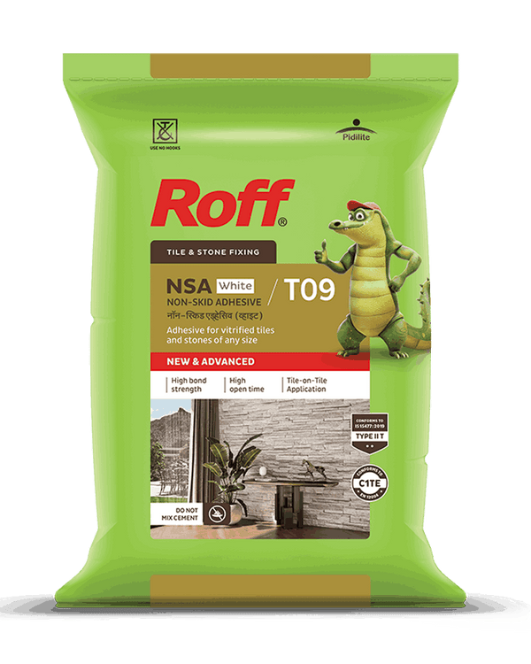 Roff T09 NSA Tile Adhesive, White