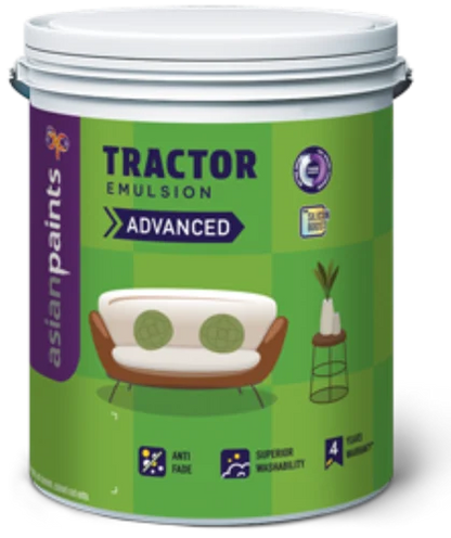 Asian Paints Tractor Emulsion Advanced,Colour