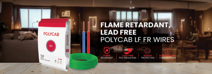 Polycab LF FR Wire, 180 Meters