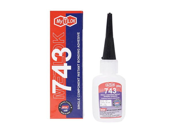 Metlok 743 Instant Bonding Adhesive, 20 gm