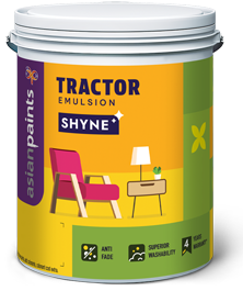 Asian Paints Tractor Emulsion Shyne, Base White